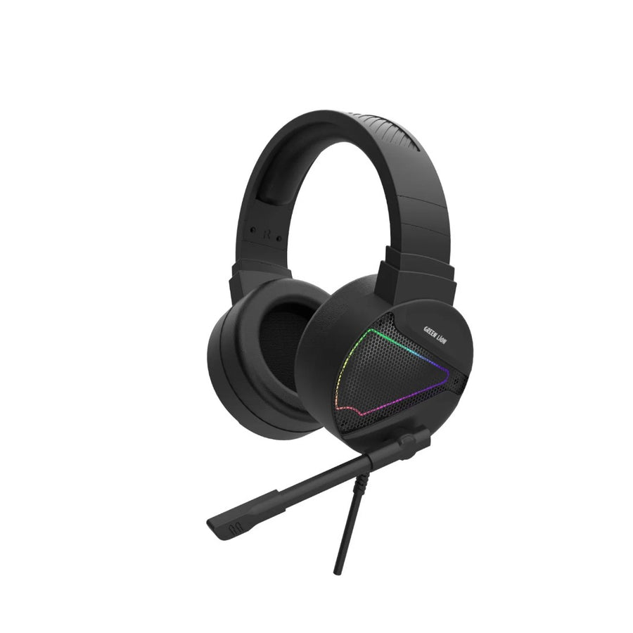 GREEN LION GP27X GAMING HEADPHONE - BLACK