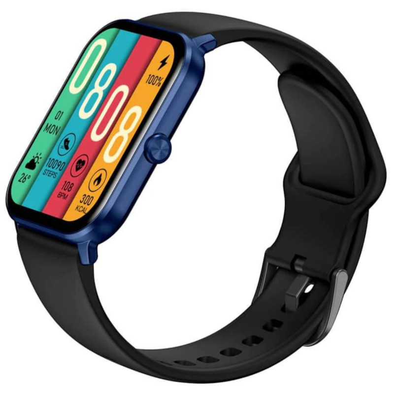 Kieslect Smart Calling Watch Ks Mini, WhatsApp Calling - Dark Blue