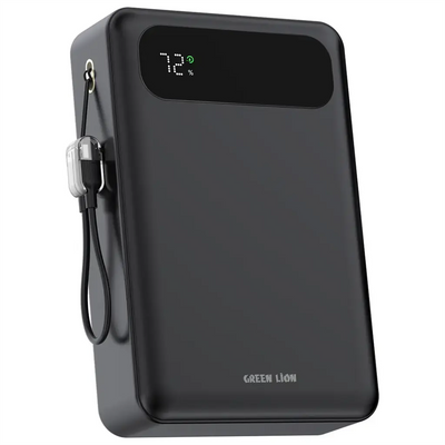 Green Lion TOLEDO 20000mAh Power Bank PD 20W - Black