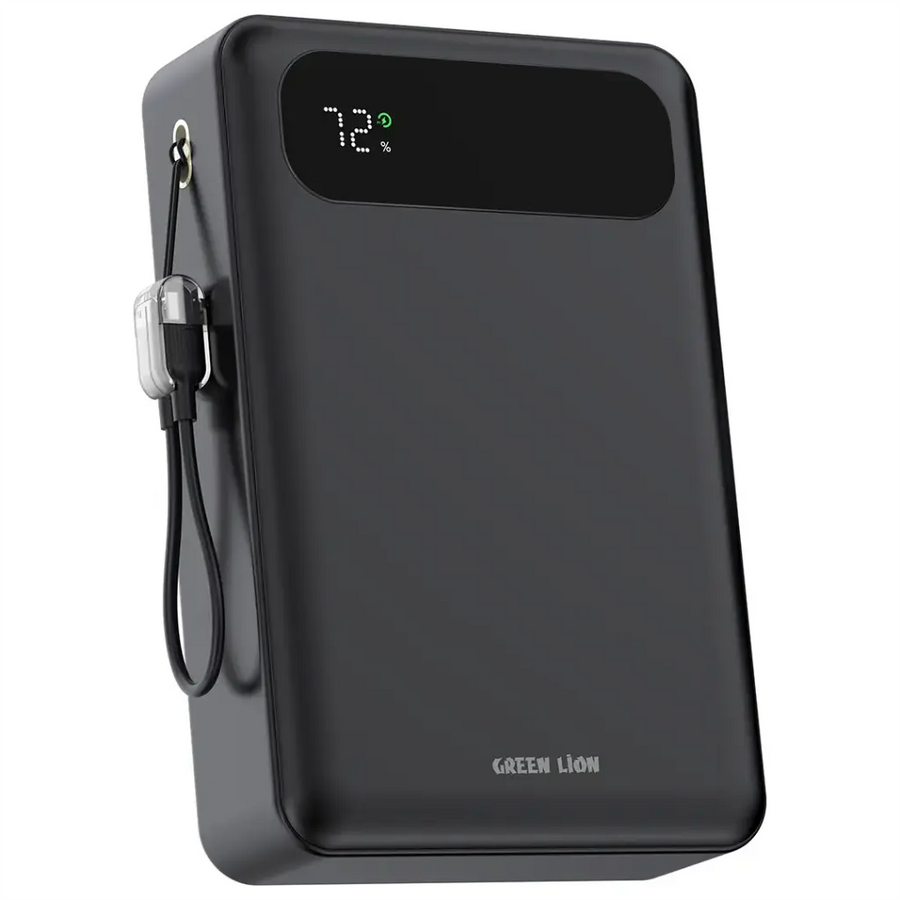 Green Lion TOLEDO 20000mAh Power Bank PD 20W - Black