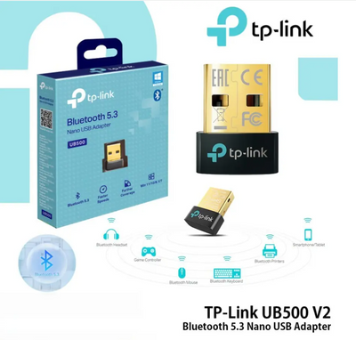 This is a TP-Link Bluetooth 5.4 Nano USB Adapter (model UB500)