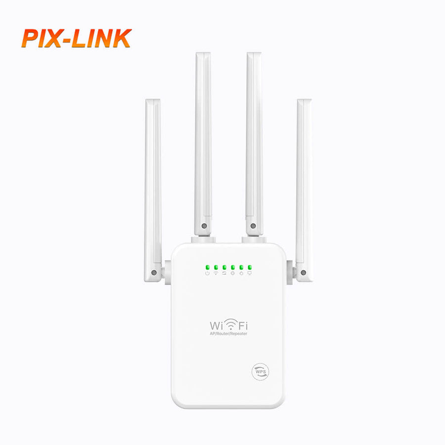 PIX-LINK Wireless WiFi Extender 300mbps Long Range Internet Wireless Repeater