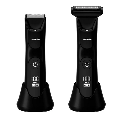 Green Lion Sensitive Duo - Hair Trimmer amp; Shaver - Black
