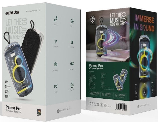 Green Lion Palma Pro Wireless Speaker GNPLPWSPKRBK