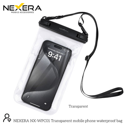NEXERA HX52 Transparent mobile phone waterproof bag