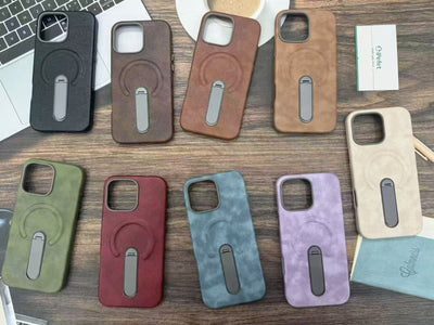 NEXERA LEATHER MAGSAFE STAND CASE