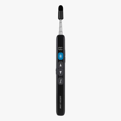 Green Lion Wireless Presenter With Retractable Pointer - Black