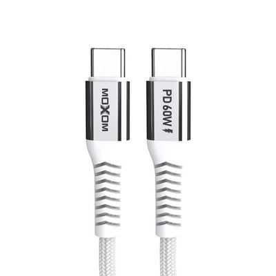 MOXOM MXCB308 1 Meter PD 60W Type-C to Type-C Data Cable
