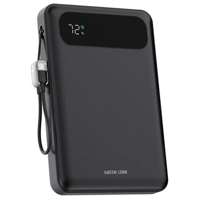 Green Lion TOLEDO Power Bank 10000 mAh PD 20W - Black