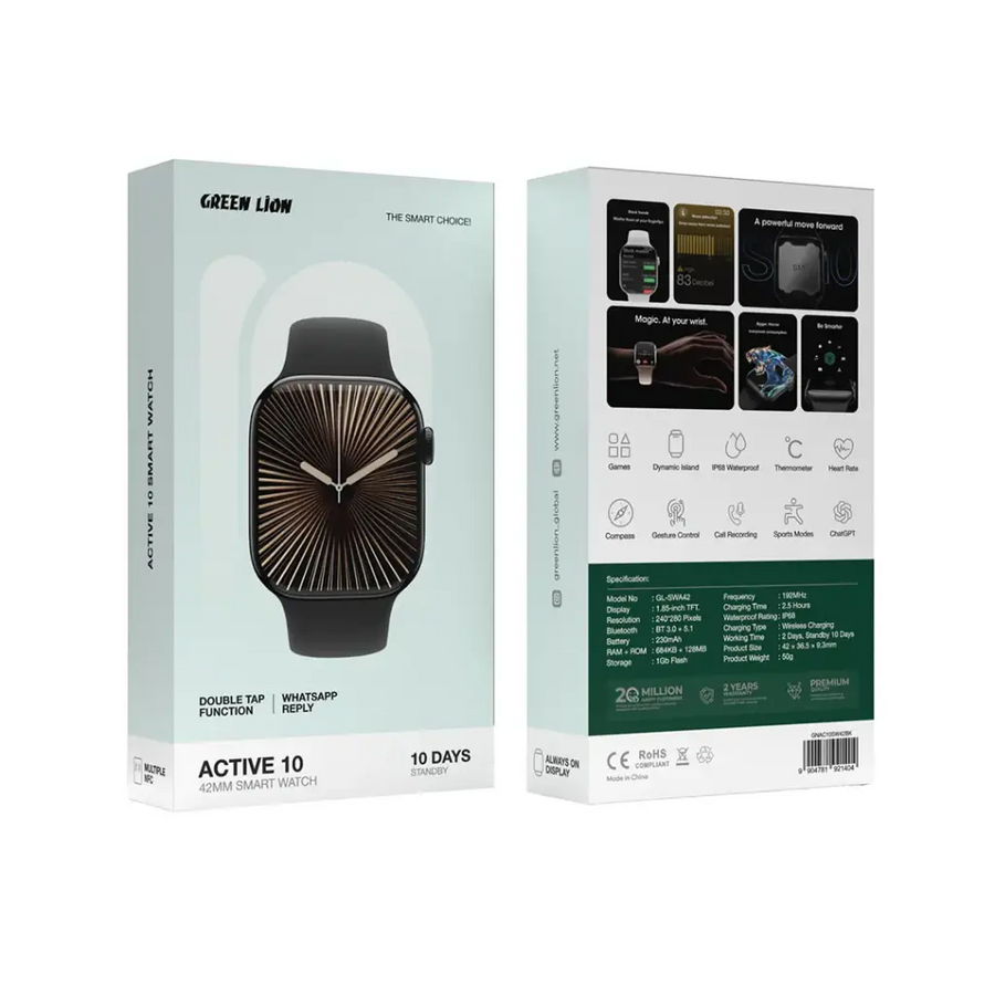 Green Lion Active 10 42mm