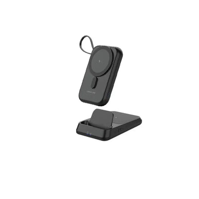 GREEN LION 3 IN 1 MAGSAFE 10000MAH POWER BANK - BLACK