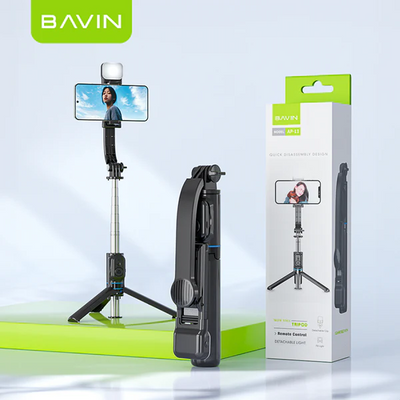 BAVIN D-Z-P11 Wireless Bluetooth Selfie Stick Tripod