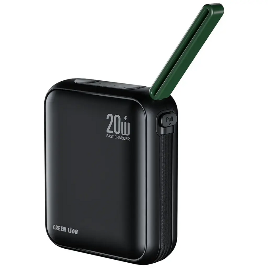Green Lion SOHOPower Bank 10000mAh PD 20W - Black