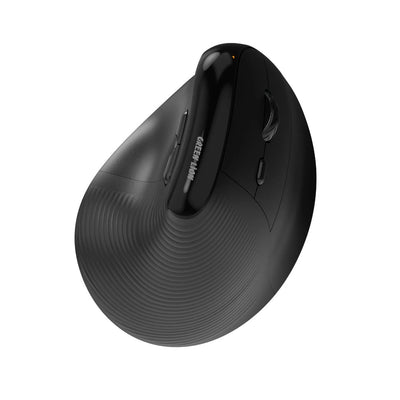 GREEN LION ERGO GRIP VERTICAL MOUSE - BLACK