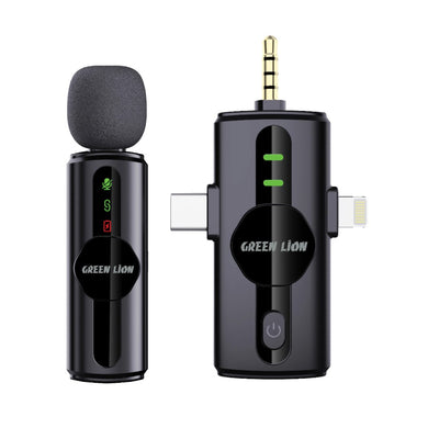 GREEN LION GM-79X MICROPHONE 3 IN1 - BLACK