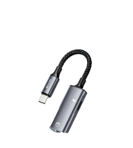 BAVIN H-C-AUX51 USB-C Audio amp; Charger Adapter Splitter