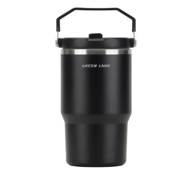 GREEN LION VACUUM TUMBLER 900ML - BLACK/ WHITE