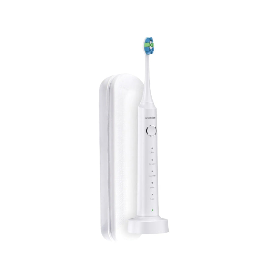 GREEN LION SMART BRUSH RECHARGEABLE TOOTH BRUSH - WHITE