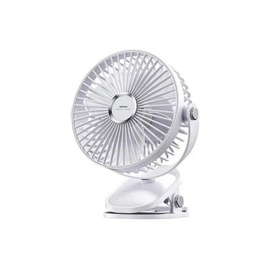 Remax F41 3-in-1 Mini Desk Fan - 720° Rotation - Night Light - 4 Speeds