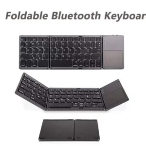Foldable Wireless Keyboard with Touch Pad - B033