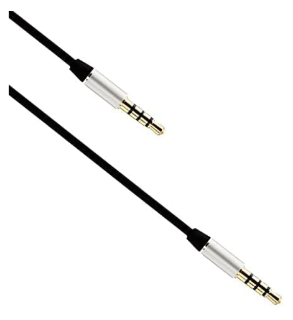 Earldom Et-AUX15 AUX Audio Cable For Mobile Phones,Length 1 meter - Black