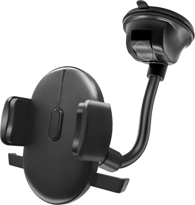 DH21 One Button Racer Windshield In-Car Phone Holder BLACK