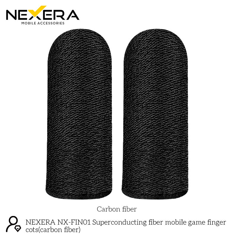 NEXERA BG1 Superconducting fiber mobile game finger cots(carbon fiber)