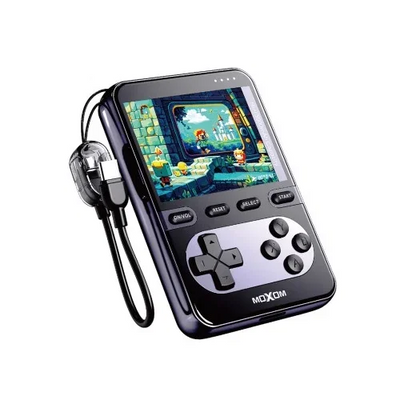 Moxom mx-pb192 mini game console pd20w + 15w wireless type-c to type-c 5000mah black Power bank magsafe
