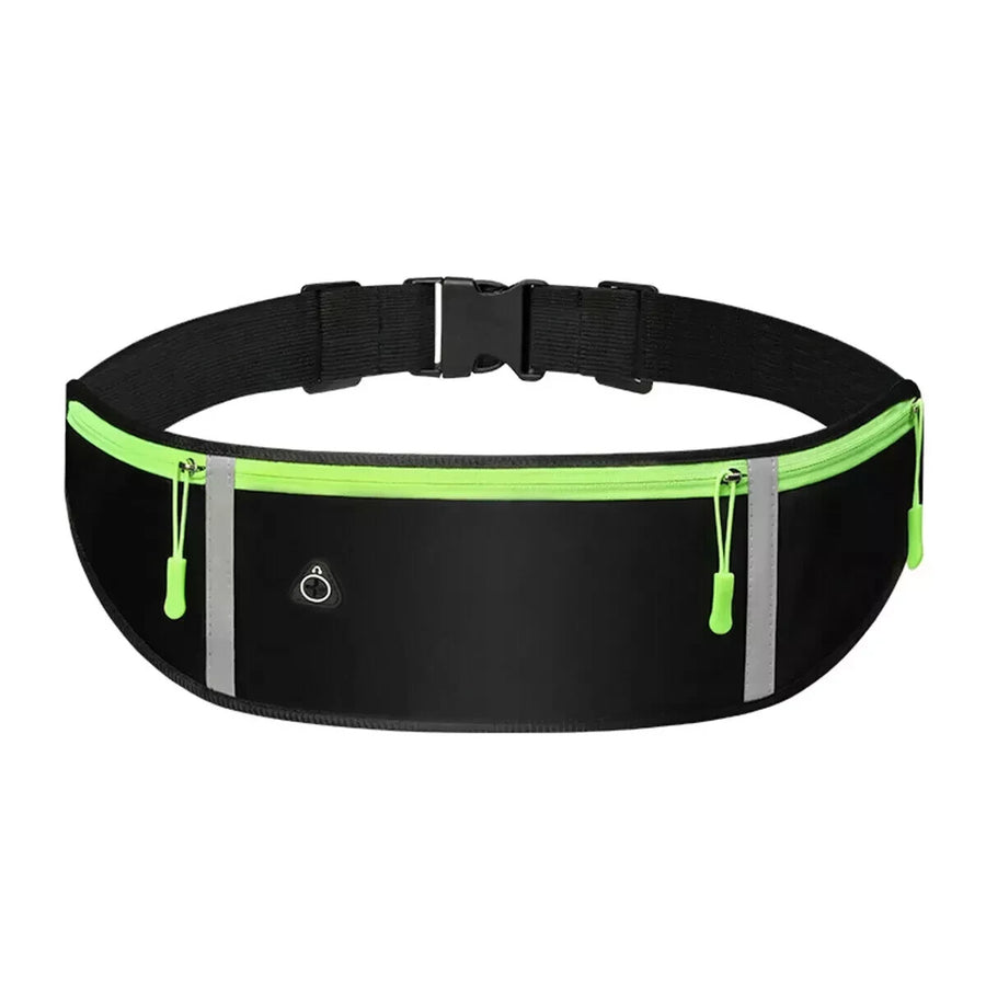 Earldom S10 Waterproof Luminous Sports Waist Bag - Black