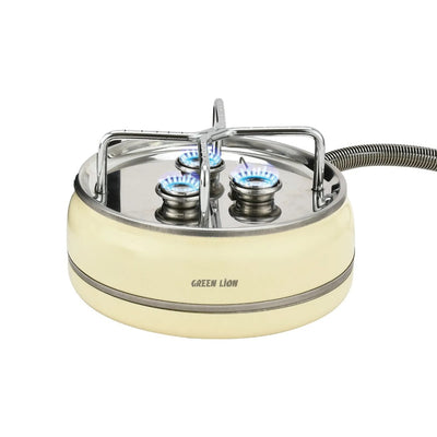 GREEN LION ORBIT FLAME 3 BURNER STOVE - BEIGE