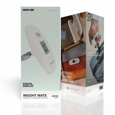 GREEN LION WEIGHT MATE DIGITAL LUGGAGE SCALE - GRAY