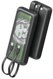 Green Lion Le Lion Integrated 10000mAh Power Bank (6935100189321)