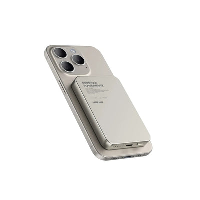 Green Lion Gl-Mag 5 5000mah Powerbank Pd20w - Black/ Titanium