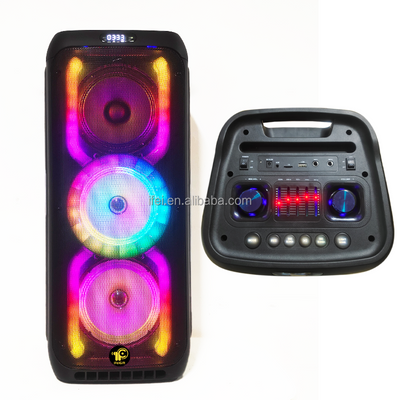 8-inch wireless speaker* 3-piece TWS multi-functional speaker with wireless microphone