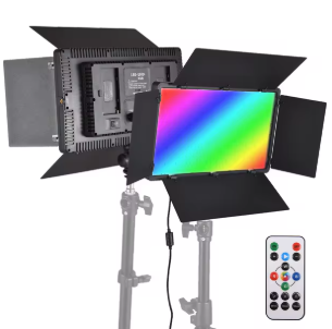 LED 800 RGB PROFESSIONAL PHOTO amp; VIDEO LED LIGHT KIT