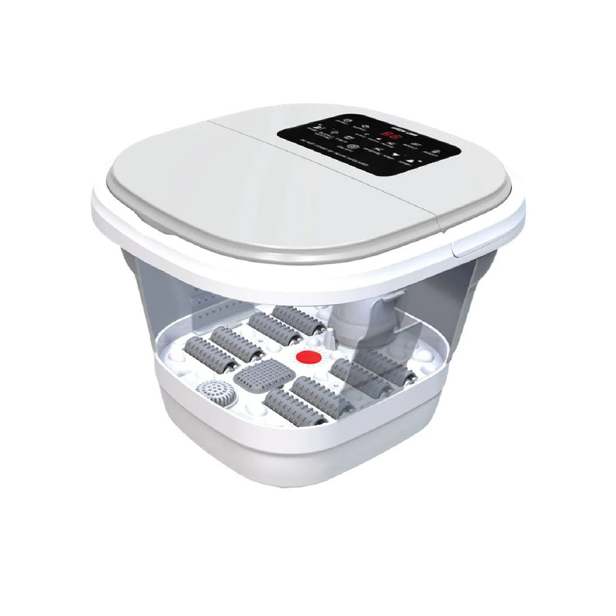 GREEN LION FOLDABLE FOOT BATH MASSAGER - GRAY