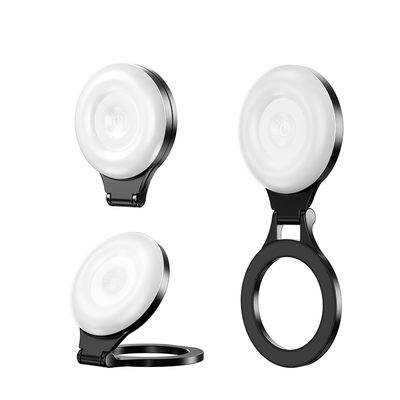 BAVIN D-Z-P19 Foldable Magnetic Fill Light w/ 3 Modes Adjustable Brightness amp; 120° Angle