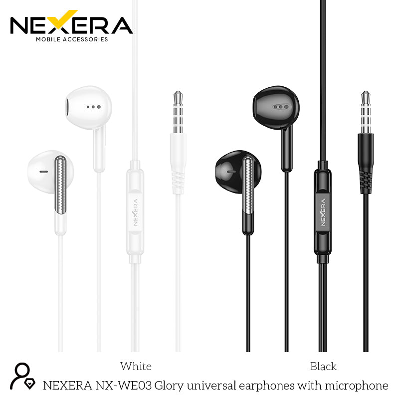 NEXERA M123 Glory universal earphones with microphone