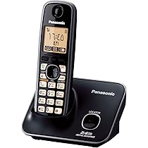 Panasonic Cordless Telephone KX-TG3711 - Black