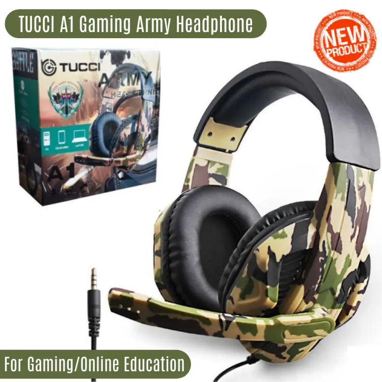TUCCI A1 GAMING ARMY HEADPHONE