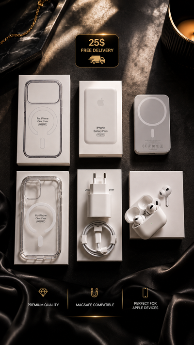 Apple Essentials Bundle — 5 Items | Free Delivery