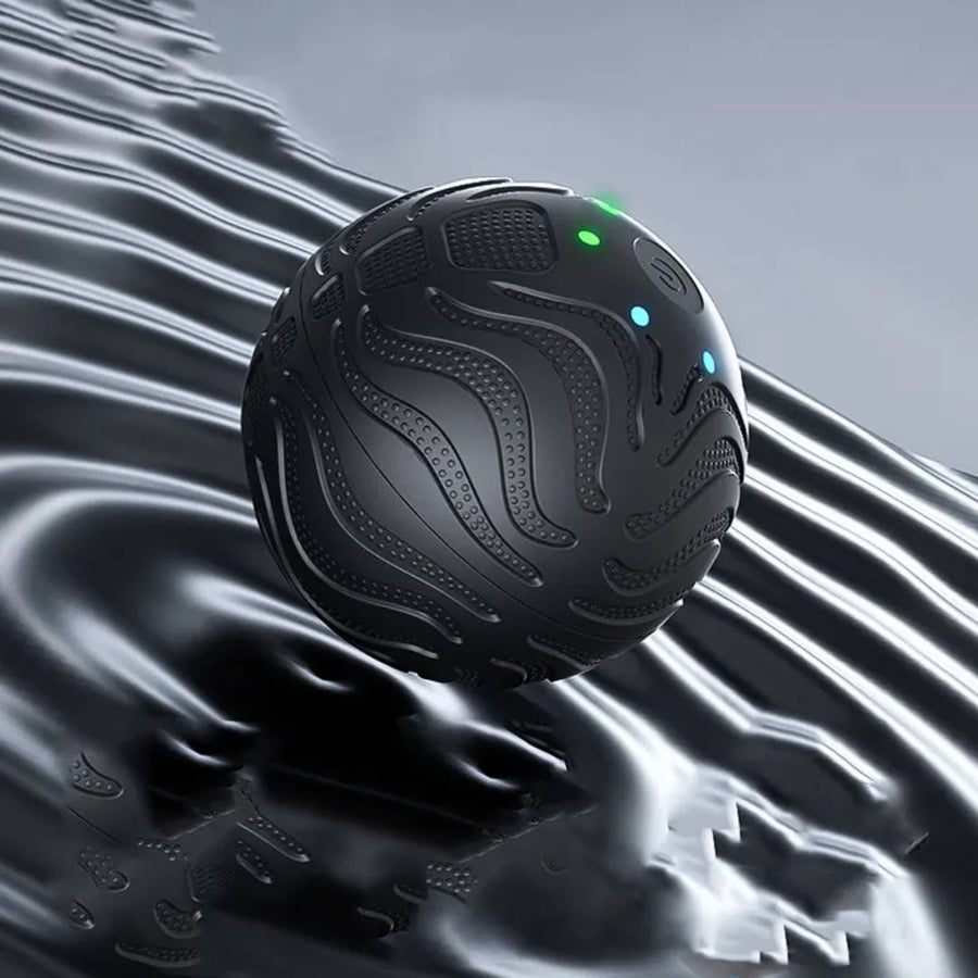 GREEN LION MASSAGER BALL - BLACK