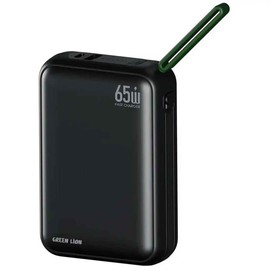 Green Lion SOHO Power Bank 20000mAh PD 65W &ndash; Black