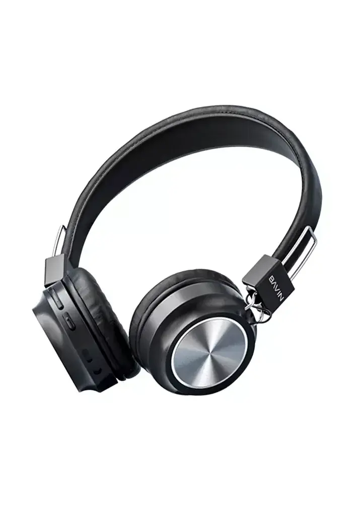 BAVIN HB-BH38 High Bass Bluetooth Wireless Headphones w/ Built-In Microphone amp;amp; Lightweight Design