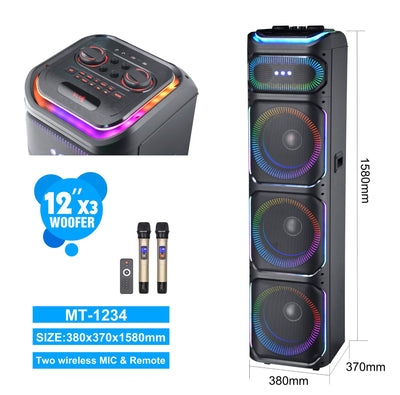 High Powered Stage Party Stereo 12\\" * 3-1234