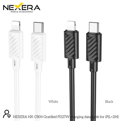 NEXERA X88 Gratified PD27W charging data cable for iP(L=2M)(packaged)