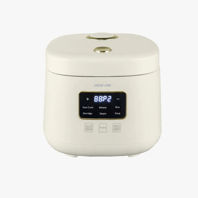 GREEN LION GRC-10 DIGITAL RICE COOKER 400W 2L - WHITE