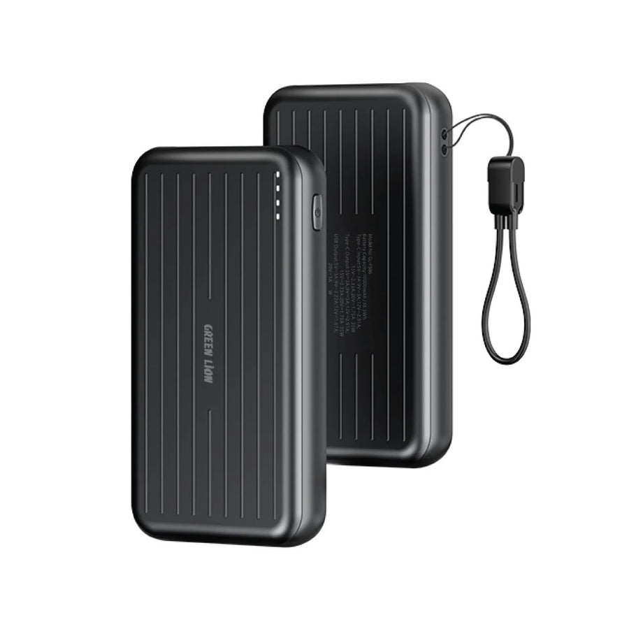 Green Lion Dynamo 10000mah Powerbank Pd35w - Black