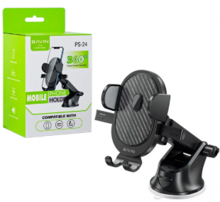 BAVIN PS24 Car Phone Holder Strong Adsorption Car Mount Phone Protective Mobile Phone Stand