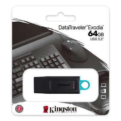 Flash memory kingston 64gb